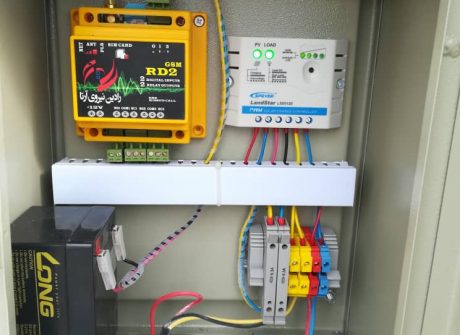 نصب و اجرای پروژه کنترل مبتنی بر GSM سطح مخازن و الکتروپمپ های آبرسانی